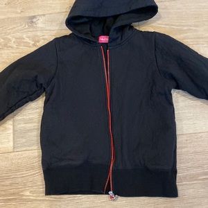 Tokyo Disney hooded zipper sweatshirt with Mickey embroidery